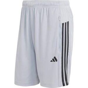 adidas Men's Workout Essentials Base 3-Stripes Pique Short 9inch, Halo Silver/Black, 3XL Tall adidas Men's Workout Essentials Base 3-Stripes Pique Short 9inch, Halo Silver/Black, 3XL Tall