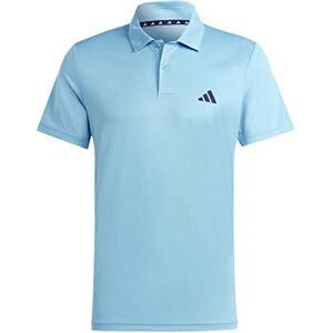 adidas Men's Train Essentials Training Polo Shirt, preloved Blue/Black, S Tall adidas Men's Train Essentials Training Polo Shirt, preloved Blue/Black, S Tall
