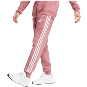 adidas Men's Essentials Fleece 3-Stripes Tapered Cuff Pants, preloved Crimson, L adidas Men's Essentials Fleece 3-Stripes Tapered Cuff Pants, preloved Crimson, L