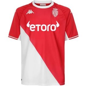 Kappa Kombat Home Monaco T-Shirt, Red/White, S Kappa Kombat Home Monaco T-Shirt, Red/White, S