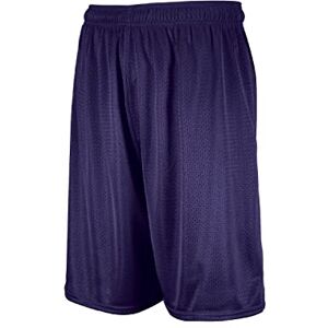 Russell Athletic Men's 9" Mesh Short, Purple, X-Large Russell Athletic Men's 9" Mesh Short, Purple, X-Large