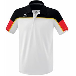 Erima Men's „Change Polo Shirt, White/Black/red, 3XL Erima Men's „Change Polo Shirt, White/Black/red, 3XL