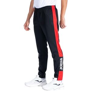 Joma Men's Long Pants 6XS 3XL Championship IV Black Red Joma Men's Long Pants 6XS 3XL Championship IV Black Red