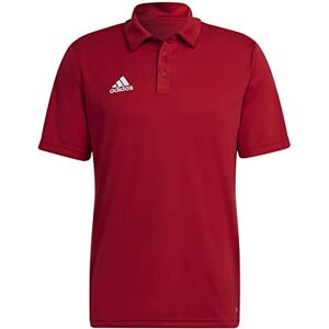 adidas Men's Entrada 22 Polo Shirt, Team Power Red 2, XL adidas Men's Entrada 22 Polo Shirt, Team Power Red 2, XL
