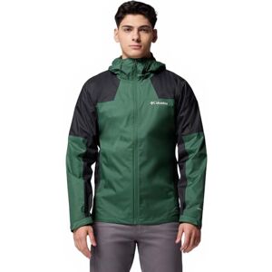 Columbia Men's Inner Limits 3 Jacket, Waterproof Rain Jacket, Rain Forest, Black, L Columbia Men's Inner Limits 3 Jacket, Waterproof Rain Jacket, Rain Forest, Black, L