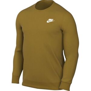 Nike BV2662-716 M NSW CLUB CRW BB Sweatshirt Men's BRONZINE/WHITE Size XL Nike BV2662-716 M NSW CLUB CRW BB Sweatshirt Men's BRONZINE/WHITE Size XL
