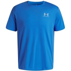 Under Armour Men's Sportstyle Left Chest Short Sleeve, Soft and Comfortable Men's T-Shirt with Logo Design, Lightweight and Fast-Drying Sportswear,Blue Atlantis / / Blue Calm,XS Under Armour Men's Sportstyle Left Chest Short Sleeve, Soft and Comfortable Men's T-Shirt with Logo Design, Lightweight and Fast-Drying Sportswear,Blue Atlantis / / Blue Calm,XS