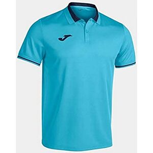 Joma Championship Vi Men's Polo Shirt, Mens, Polo Shirt, 101954, Navy Fluorescent Turquoise, 3XS Joma Championship Vi Men's Polo Shirt, Mens, Polo Shirt, 101954, Navy Fluorescent Turquoise, 3XS