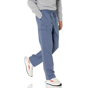 Amazon Essentials Men's Cargo Fleece Joggers, Indigo, XS