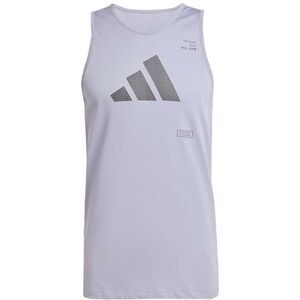 adidas Men's All Gym Category Graphic Tank, Silver Violet, XXL adidas Men's All Gym Category Graphic Tank, Silver Violet, XXL