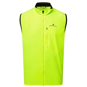 Ronhill Running, Men's Core Gilet, Fluo Yellow/Black, Size S Ronhill Running, Men's Core Gilet, Fluo Yellow/Black, Size S