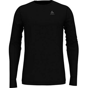 Odlo Men Functional Underwear Long Sleeve Shirt 100 Percent MERINO 200 GRAMM, black black, XXL Odlo Men Functional Underwear Long Sleeve Shirt 100 Percent MERINO 200 GRAMM, black black, XXL