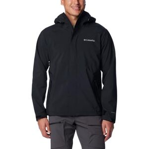 Columbia Men's Earth Explorer Shell Waterproof Rain Jacket, Black, Size XXL Columbia Men's Earth Explorer Shell Waterproof Rain Jacket, Black, Size XXL