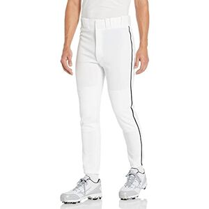Mizuno Adult Men's Premier Piped Baseball Pant White/Black Mizuno Adult Men's Premier Piped Baseball Pant White/Black
