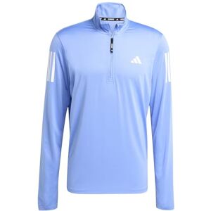 adidas Men's Own the Run Half-Zip Jacket, Blue Fusion, XS adidas Men's Own the Run Half-Zip Jacket, Blue Fusion, XS