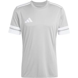 adidas Men's SQUADRA25 Jersey Short Sleeve, Team Light Grey/White, XS adidas Men's SQUADRA25 Jersey Short Sleeve, Team Light Grey/White, XS