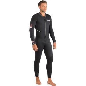 Cressi Endurance Man Monopiece Wetsuit 3mm Men's Double lined Neoprene Black 3mm One-piece Wetsuit for Diving and Snorkelling, M/3 Cressi Endurance Man Monopiece Wetsuit 3mm Men's Double lined Neoprene Black 3mm One-piece Wetsuit for Diving and Snorkelling, M/3