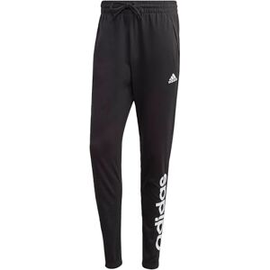 adidas Men's Essentials Single Jersey Tapered Elasticized Cuff Logo Pants, Black, S adidas Men's Essentials Single Jersey Tapered Elasticized Cuff Logo Pants, Black, S