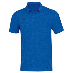 JAKO Men's Polo Shirt, Size 4XL, Navy Blend JAKO Men's Polo Shirt, Size 4XL, Navy Blend