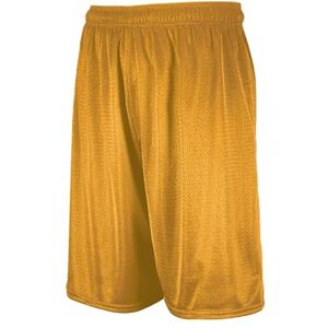 Russell Athletic Men's 9" Mesh Short, Gold, XX-Large Russell Athletic Men's 9" Mesh Short, Gold, XX-Large