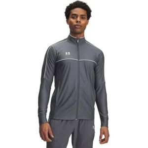 Under Armour Men's Challenger Track Jacket, Light and Breathable Sports Coat for Men, Fast-Drying Track Jacket for Football, Running and Outdoor Pursuits,Castlerock / / White,XL Under Armour Men's Challenger Track Jacket, Light and Breathable Sports Coat for Men, Fast-Drying Track Jacket for Football, Running and Outdoor Pursuits,Castlerock / / White,XL