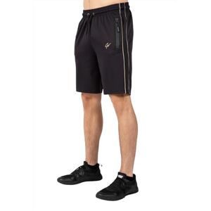 GORILLA WEAR Wenden Track Shorts Black/Gold M GORILLA WEAR Wenden Track Shorts Black/Gold M