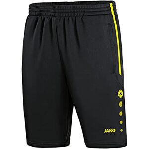 JAKO Active Men's Training Shorts Short Black/Neon Yellow, M JAKO Active Men's Training Shorts Short Black/Neon Yellow, M