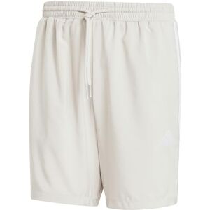 adidas Men's Essential Three Stripes Chelsea Base Short, Wonder Alumina/White, XXL adidas Men's Essential Three Stripes Chelsea Base Short, Wonder Alumina/White, XXL