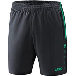 JAKO Men's Competition 2.0 Shorts, Multicolored (anthracite / turquoise), L EU, M UK JAKO Men's Competition 2.0 Shorts, Multicolored (anthracite / turquoise), L EU, M UK