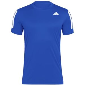 adidas Men's Club Tennis Climacool 3-Stripes T-Shirt, Collegiate Royal, XL adidas Men's Club Tennis Climacool 3-Stripes T-Shirt, Collegiate Royal, XL