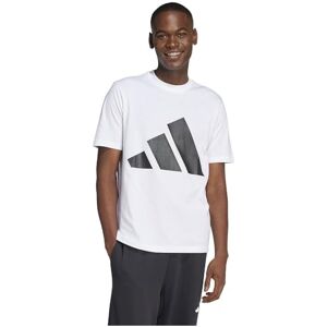 adidas Men's Essentials Big Logo Single Jersey TEE, White/Black, L adidas Men's Essentials Big Logo Single Jersey TEE, White/Black, L