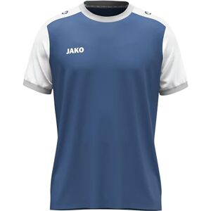JAKO Unisex Dynamic Short Sleeve Jersey, Midnight Blue/White/Light Grey, XXL JAKO Unisex Dynamic Short Sleeve Jersey, Midnight Blue/White/Light Grey, XXL