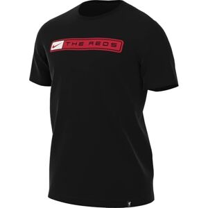 Nike FC Liverpool Football T-Shirt (Men), Black, HJ4019-010, S Nike FC Liverpool Football T-Shirt (Men), Black, HJ4019-010, S