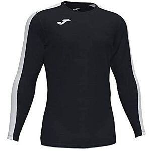 Joma Academy T-shirt game long-sleeved, Man, mens, 101658.102, Black-White, 2XL-3XL Joma Academy T-shirt game long-sleeved, Man, mens, 101658.102, Black-White, 2XL-3XL