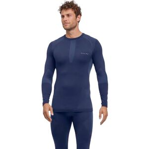 FALKE Men's Warm Round Neck M L/s Sh Functional Yarn Quick Dry 1 Piece Base Layer Top, Blue Space 6116, L FALKE Men's Warm Round Neck M L/s Sh Functional Yarn Quick Dry 1 Piece Base Layer Top, Blue Space 6116, L