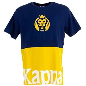 Kappa Authentic Sand Carrency Mad Lions Men's T-Shirts, mens, T-Shirts, 304S430_MAD_XS, blue/yellow/white, XS Kappa Authentic Sand Carrency Mad Lions Men's T-Shirts, mens, T-Shirts, 304S430_MAD_XS, blue/yellow/white, XS