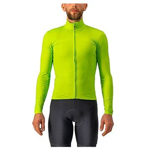 CASTELLI 4521516-383 PRO T.MID LS JERSEY Sweatshirt Men's ELECTRIC LIME Size XXL CASTELLI 4521516-383 PRO T.MID LS JERSEY Sweatshirt Men's ELECTRIC LIME Size XXL