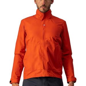 CASTELLI 4521537-656 COMMUTER RFX JACKET Jacket Men's FIERY RED Size S CASTELLI 4521537-656 COMMUTER RFX JACKET Jacket Men's FIERY RED Size S