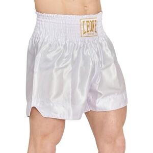 LEONE 1947 Pantaloncino Kick Basic 2 SHORTS-AB970, White, M LEONE 1947 Pantaloncino Kick Basic 2 SHORTS-AB970, White, M