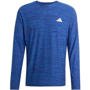 adidas Men's Workout Essentials Flex Longsleeve T-Shirt, Dark Blue Melange, XXL adidas Men's Workout Essentials Flex Longsleeve T-Shirt, Dark Blue Melange, XXL