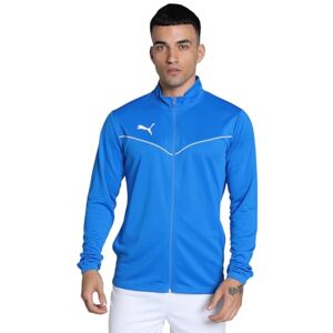 Puma Men's teamRISE Training Poly Jacket Track, Electric Blue Lemonade, 3XL Puma Men's teamRISE Training Poly Jacket Track, Electric Blue Lemonade, 3XL