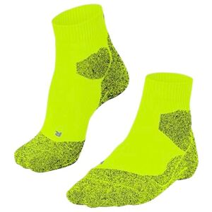 FALKE Men's RU Trail M So Functional Yarn Anti-Blister 1 Pair Running Socks, Yellow Lightning 1690, 8-9 FALKE Men's RU Trail M So Functional Yarn Anti-Blister 1 Pair Running Socks, Yellow Lightning 1690, 8-9