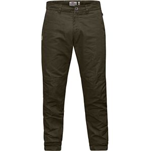 Fjällräven Fjallraven Men's Winter Sörm Country Tapered Trousers, Green(dark olive),48 Fjällräven Fjallraven Men's Winter Sörm Country Tapered Trousers, Green(dark olive),48