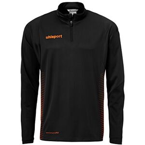 uhlsport Errea Errep Kids Score 1/4 Zip Top Kids Long Arm Shirt Black/Fluo Orange, 116 uhlsport Errea Errep Kids Score 1/4 Zip Top Kids Long Arm Shirt Black/Fluo Orange, 116