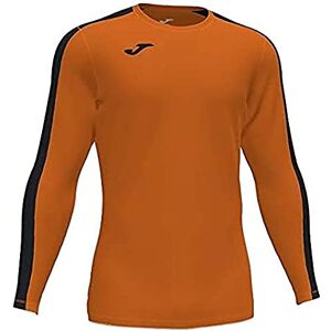 Joma Academy T-shirt game long-sleeved, Man, mens, 101658.881, Orange-Black, 2XL-3XL Joma Academy T-shirt game long-sleeved, Man, mens, 101658.881, Orange-Black, 2XL-3XL