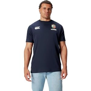 Canterbury British & Irish Lions Men's 2025 Cotton Rugby Jersey Tee, Dark Sapphire, S Canterbury British & Irish Lions Men's 2025 Cotton Rugby Jersey Tee, Dark Sapphire, S