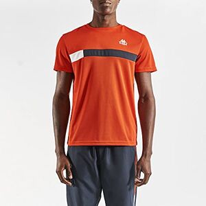 Kappa Impro T-Shirt, Men, Blue/Neon Yellow, S Kappa Impro T-Shirt, Men, Blue/Neon Yellow, S