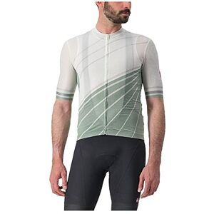CASTELLI 4523014-065 Speed Strada Jersey Men's T-Shirt Ivory/Defender Green XXL CASTELLI 4523014-065 Speed Strada Jersey Men's T-Shirt Ivory/Defender Green XXL
