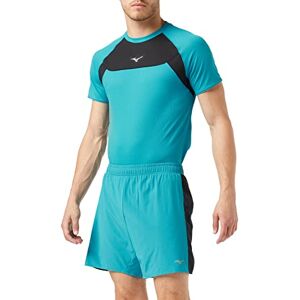 Mizuno Men's Alpha 7.5 Short, Algiers Blue/Black, XXL Mizuno Men's Alpha 7.5 Short, Algiers Blue/Black, XXL