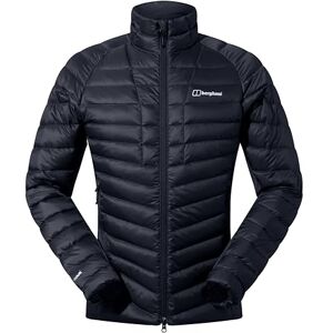 Berghaus Men's Tephra Stretch Reflect 2.0 Down Jacket Extra Warmth Packable Polartec, Black/Black, S Berghaus Men's Tephra Stretch Reflect 2.0 Down Jacket Extra Warmth Packable Polartec, Black/Black, S